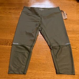 NOBULL Kids Forest Green Leggings